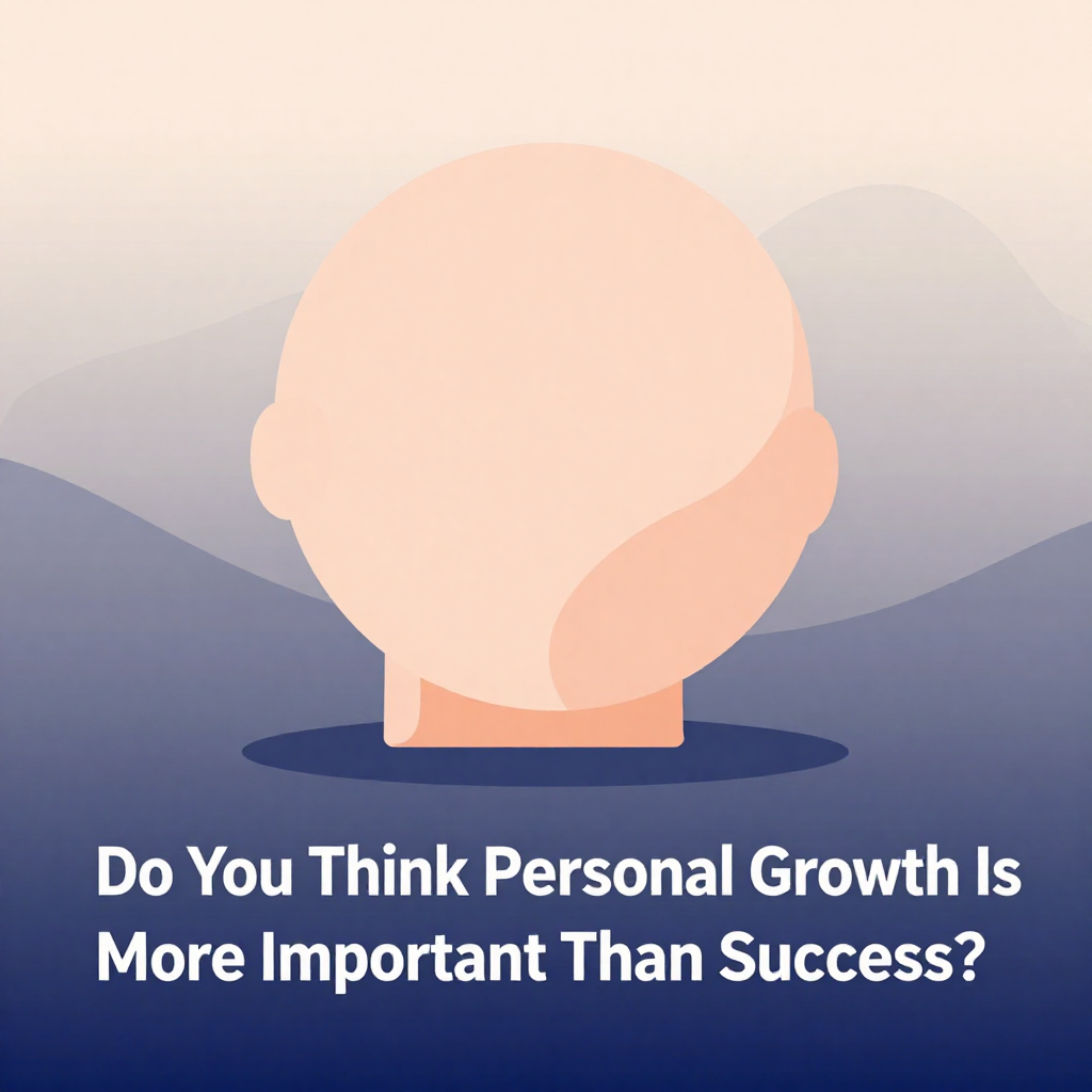 Do You Think Personal Growth Is More Important Than Success?